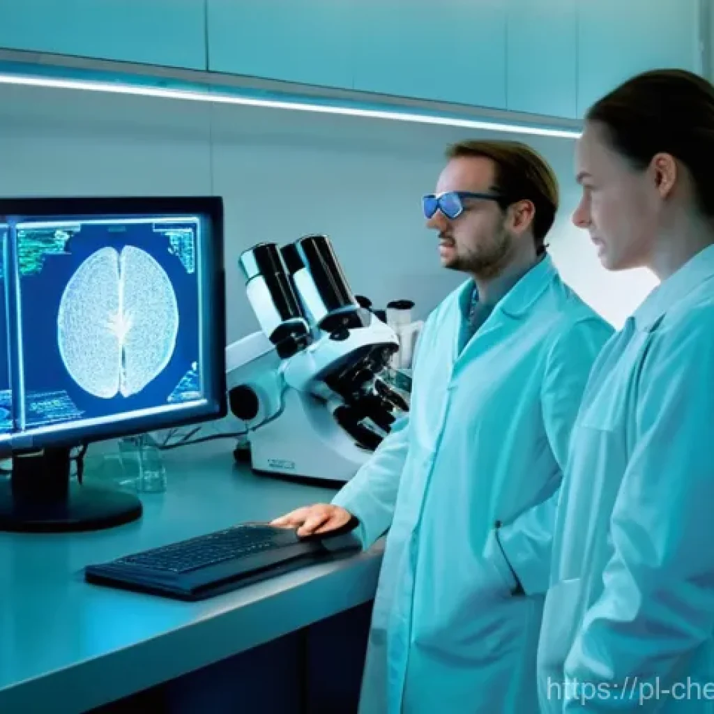 단백질 공학과 바이오리액터 - **Prompt:** A state-of-the-art biotechnology laboratory in Poland, bathed in bright, clean, diffused...